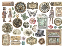 Stamperia Chipboard Die Cuts - Gardens of Time